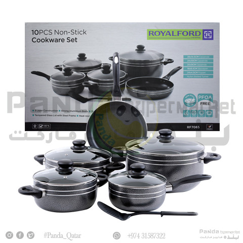 Royal Ford Non Stick Cookware Set10Pc