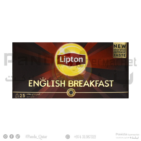 Lipton Tea Bags English Breakfast ENV 25X2G