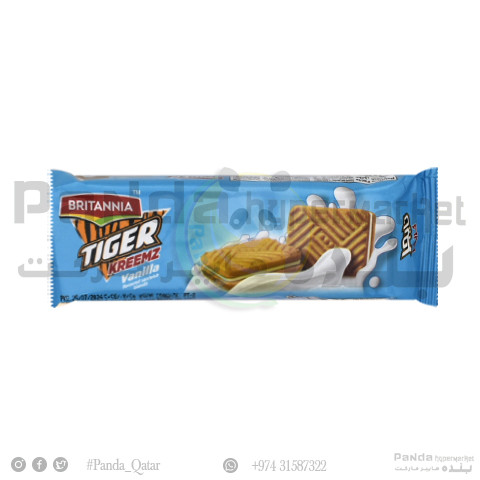 Britannia Tiger Kreemz Vanilla 72gm