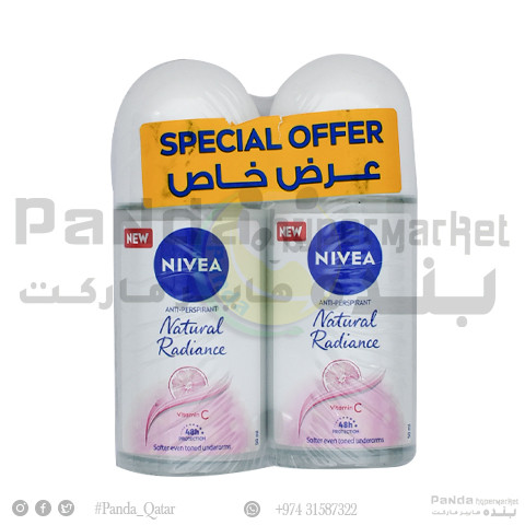 Nivea Roll On Nat Fairness 50MLX2