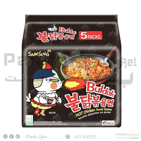 Buldak Hot Chicken Flavor 140GmX5Pcs