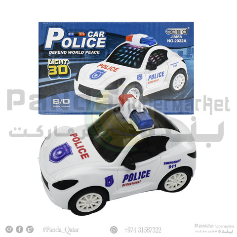 Battery Operated Police Car 8899-129