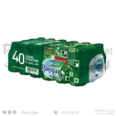 Rayyan Alkaline Water 200MlX24Pcs