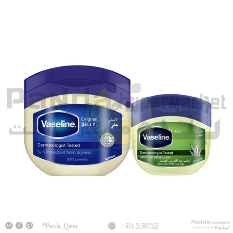 Vasline Petrolium Jelly Original 250Ml+100 Aloe