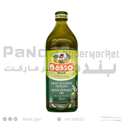Basso Pomace Olive Oil 1Ltr