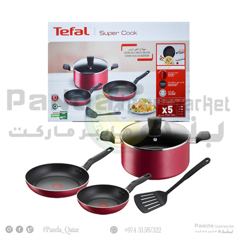 Tefal Non Stick Cookware 5Pcs