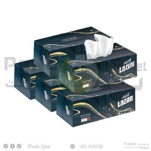Lazim Facial Tissue 200SheetsX5Pcs