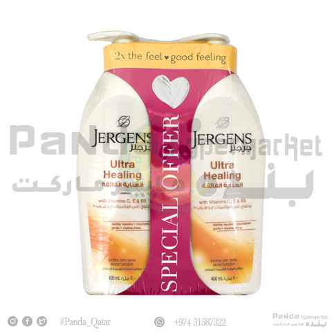 Jergens Ultra Healing 400MlX2Pcs