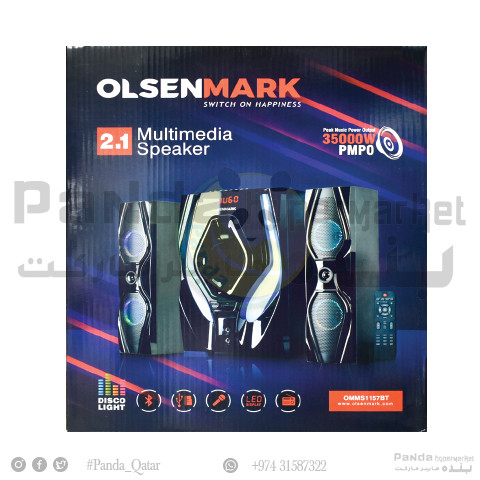 Olsenmark Multimedia Speaker 2.1 OMMS1157
