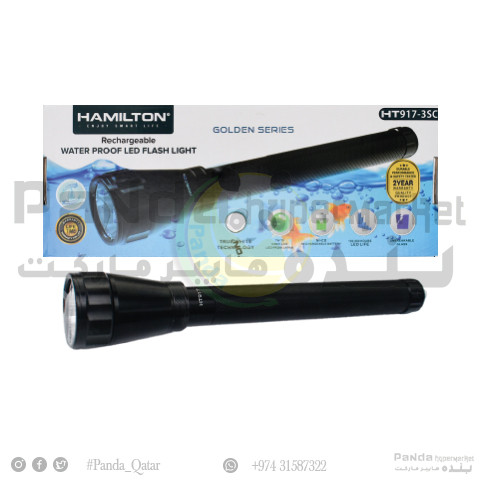 Hamilton Waterproof Flash Light HT917-3SC