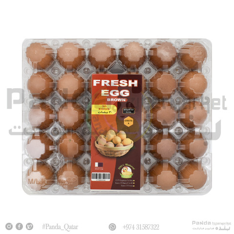 Dunes Fresh Brown Egg 30PC
