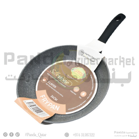 Gitco Silk Granite Frypan 24Cm