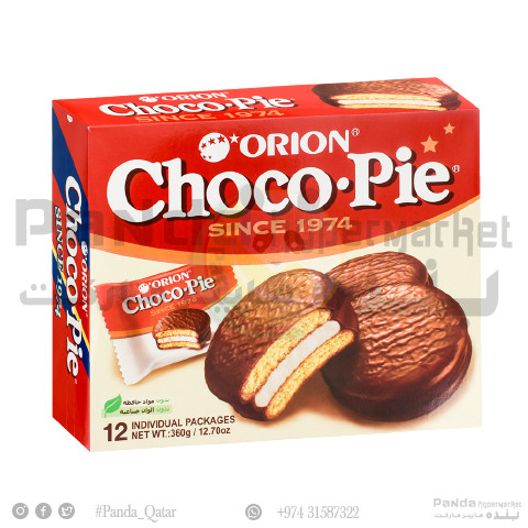 Orion Choco Pie 12X30gm - Panda.qa