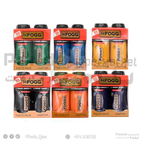 Fogg Deorants 2Pcs Asstd