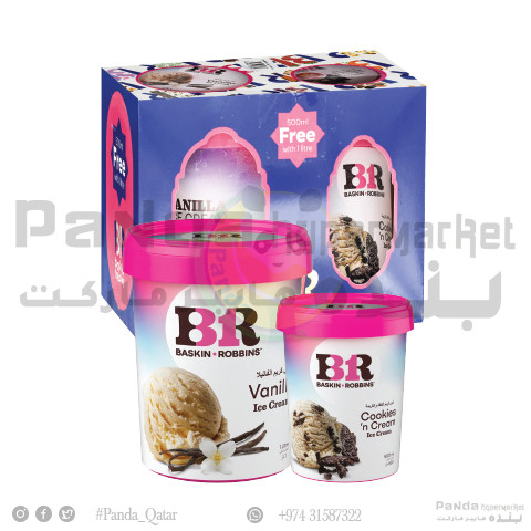 Baskin Robins 1Ltr+500Ml Free