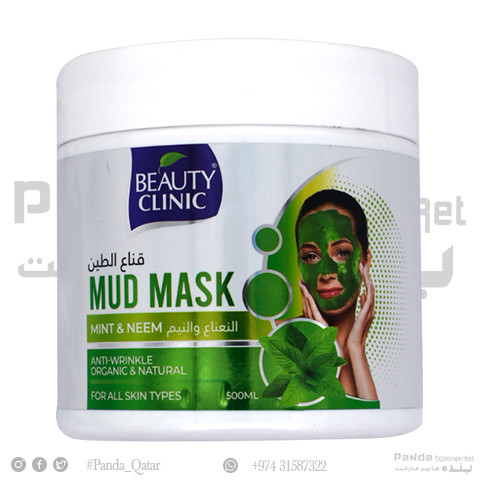 Beauty Clinic Mud Mask Mint&Neem 500Ml