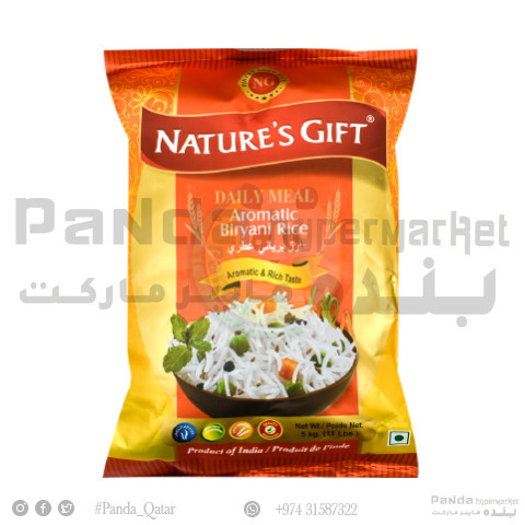 Natures Gift Daily Meal Rice 5Kg