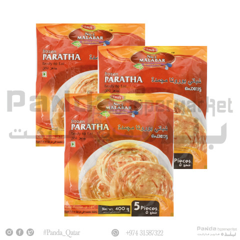 Malabar Frozen Porotta 400GmX3
