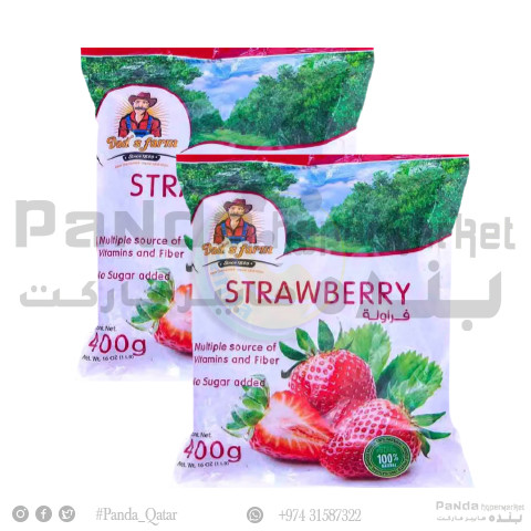 Dads Farm Strawberry 400GmX2