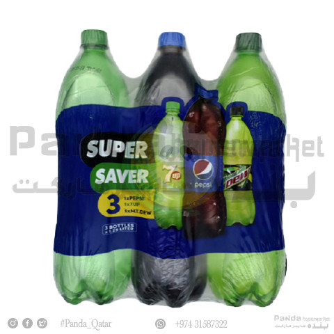 Pepsi Pet Asstd 1.25 LtrX3
