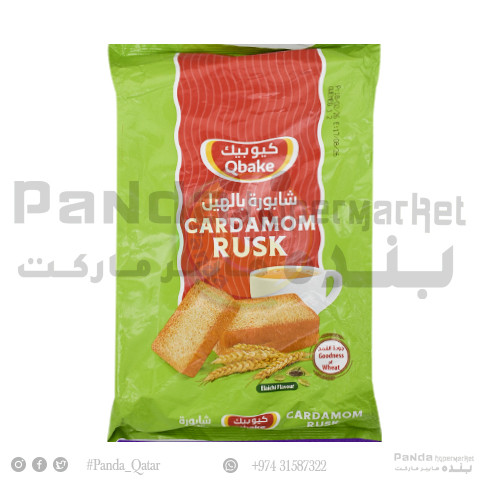 Qbake Cardamom Rusk 297Gm