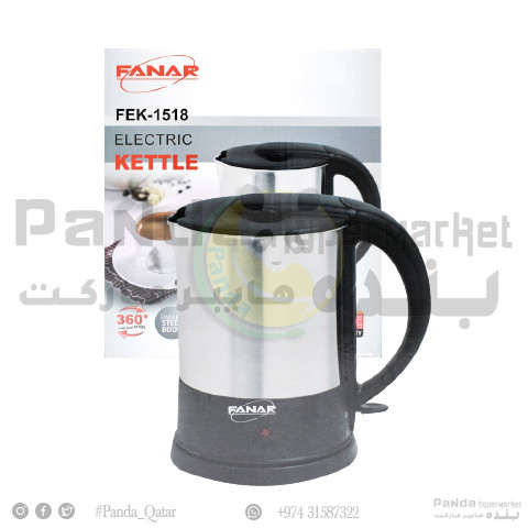 Fanar Electric Kettle 1.5Ltr FEK1518