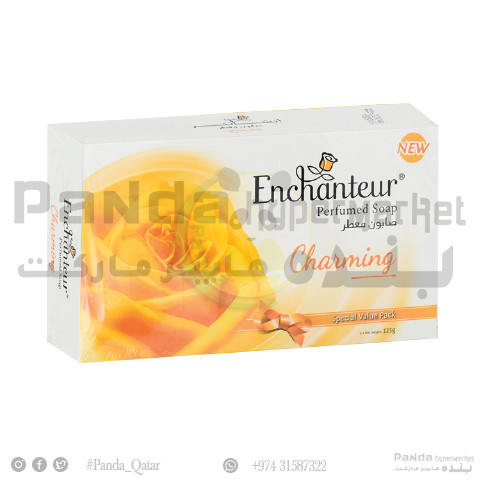 Enchanteur Soap Charming 125Gm X 3Pcs
