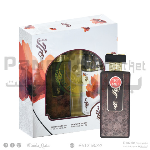 Baanu Zahrah Edp 100Ml+Deo Gift Set