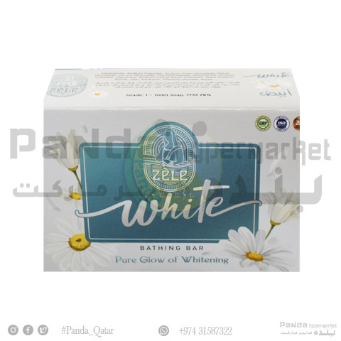 Zele Bathing Bar White 125Gm