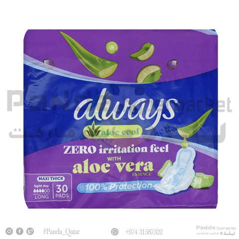 Always LW Maxi THK Aloe Cool 30s