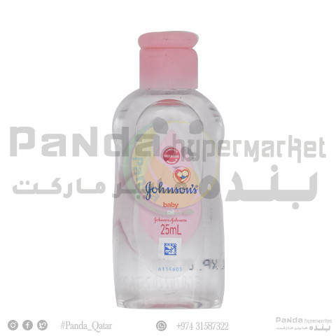 J J Baby Oil-Pink-25 Ml