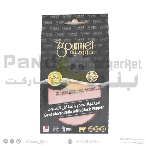 Gourmet Slices Beef W/B.Pepper Mortadella 250 Gm