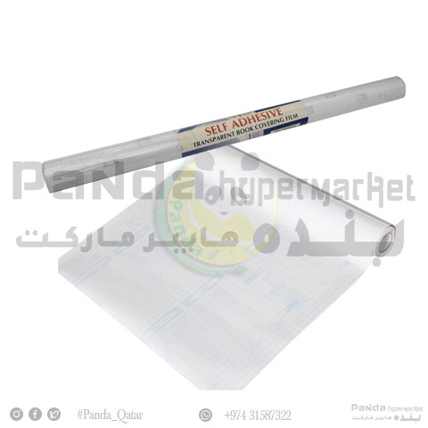 PSI Adhessive Book Cover Roll Clear 45CmX3Y