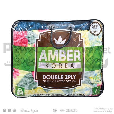 Ambr Korea Blanket 2Ply 220X240