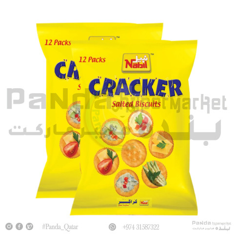 Nabil Cracker Salted Biscuits 2X12X30Gm