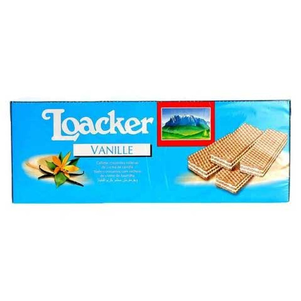 Loacker Vanilla Cream Filled 45gx25