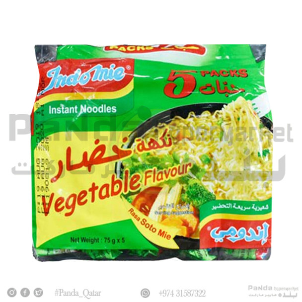 Indomie vegetable Noodles 75gm X 5