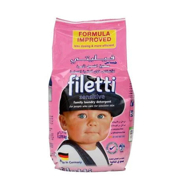 Filetti sensitive, family laundry detergent, for sensitive skin 1.275kg