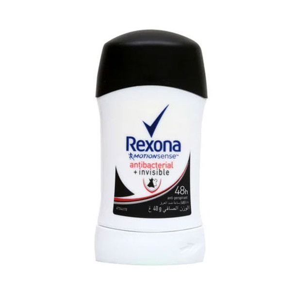 Rexona Deodorant Stick Antibacterial+Invisible For Women 40g
