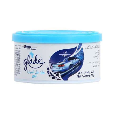 Glade Air Freshener Car Gel Aqua 70g