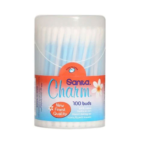 Sanita Cotton Buds Box 100pcs