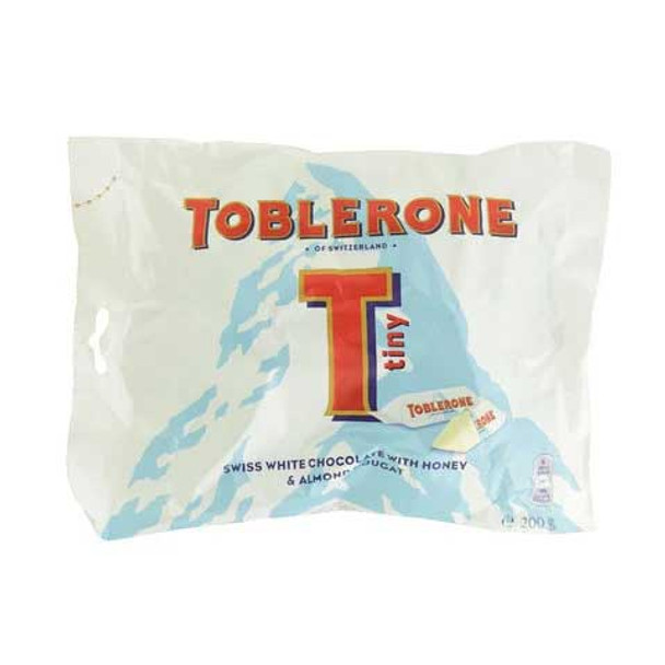 Toblerone White Chocolate Mini Bag 200g