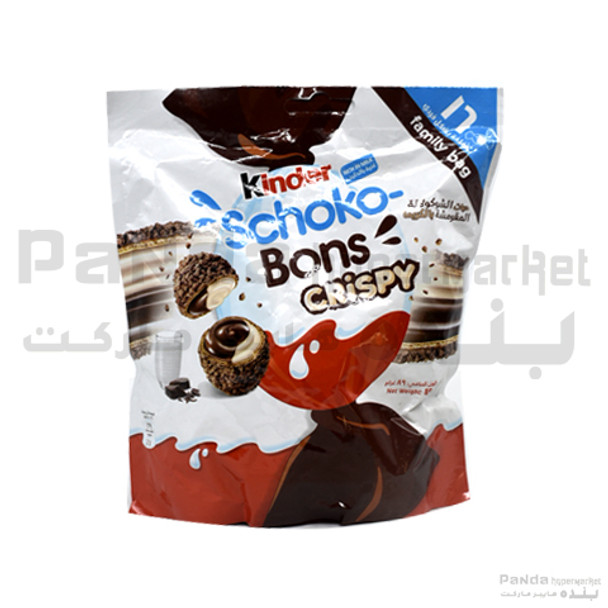 Kinder Schoko   Bons Crispy 89gm