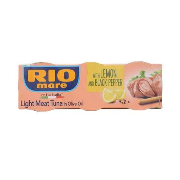 Rio Mare Tuna In Olive Oil With Lemon And Black Pepper 240gm