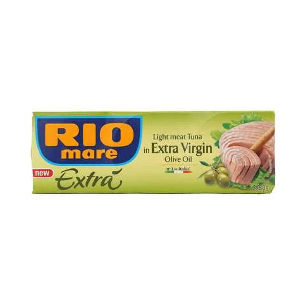 Rio Mare Tuna In Extra Virgin Olive Oil Cans 80gX3