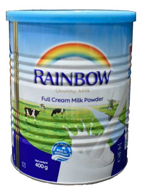 Rainbow Full cream milk Powder 400g Tin