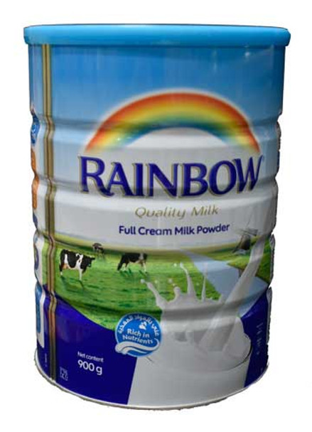 Rainbow Full cream milk Powder 900g Tin