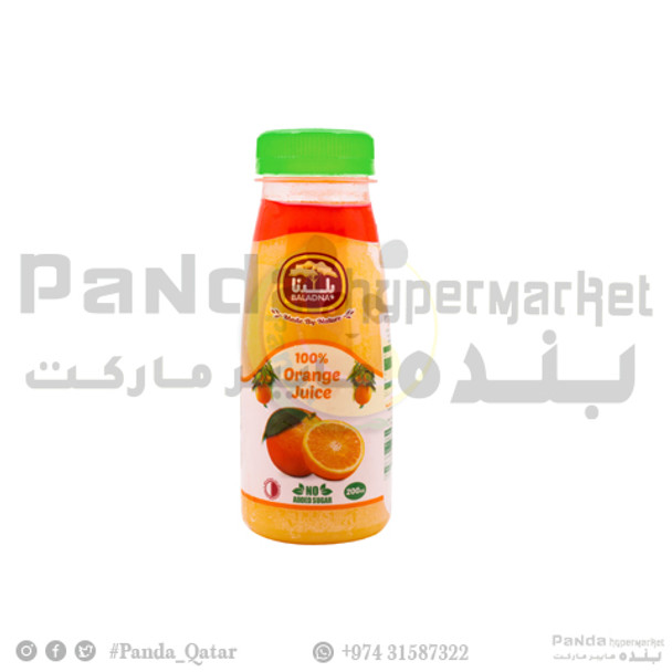 Baldna 100% Orange Juice 200ml