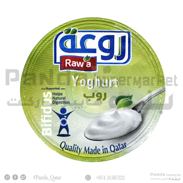 Raw'a Plain Yoghurt Full Fat 100g