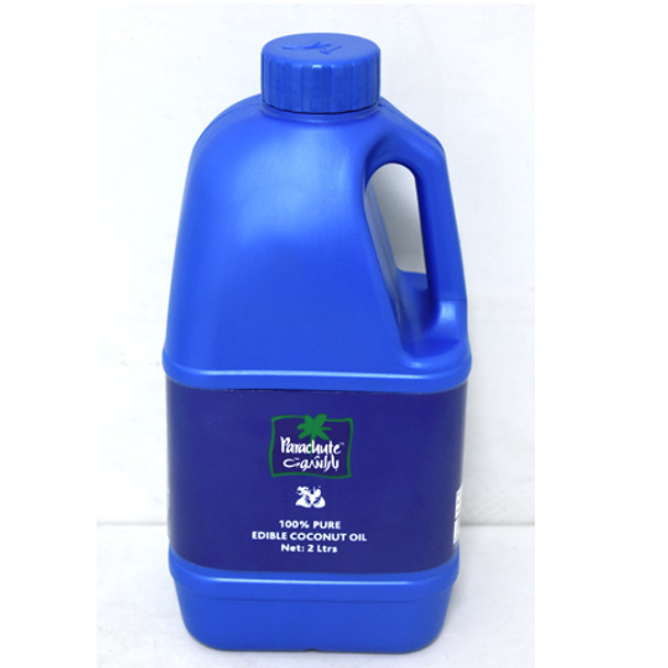 Parachute Pure Coconut Oil Pearl Blue 2 Ltr